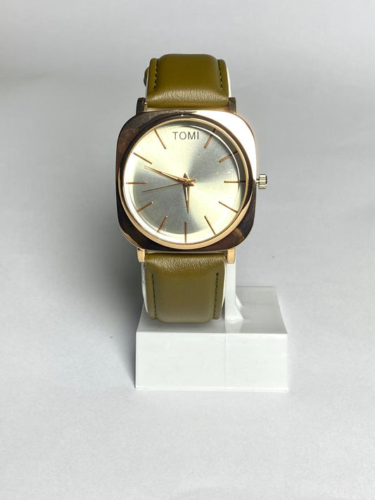 TOMI Luxury Square Rose Gold Watch