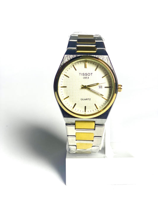 Elegant Two-Tone Luxury Men’s Watch